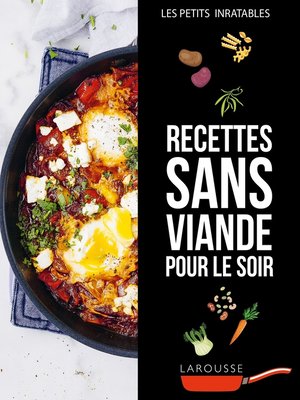 cover image of Recettes sans viande pour le soir